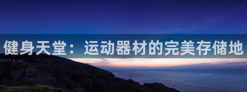 意昂4科技:健身天堂:运动器材的完美存储地